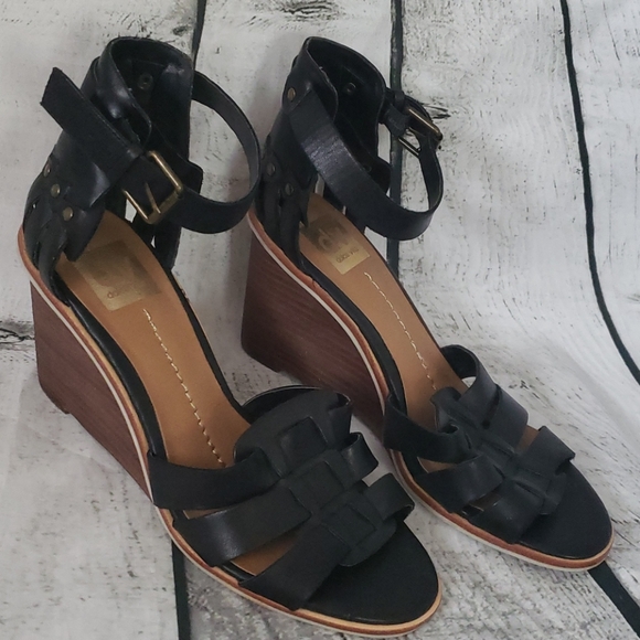 Dolce Vita Shoes - Dolce Vita black wedge heels